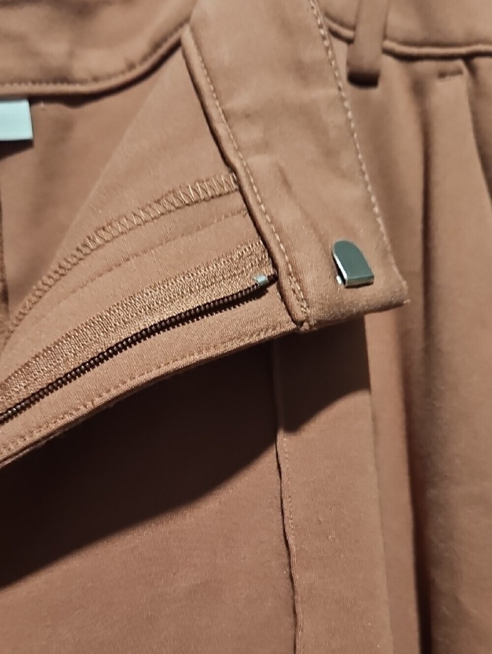 Bar III Dusty Rose Wide Leg Trouser - Picture 5 of 5